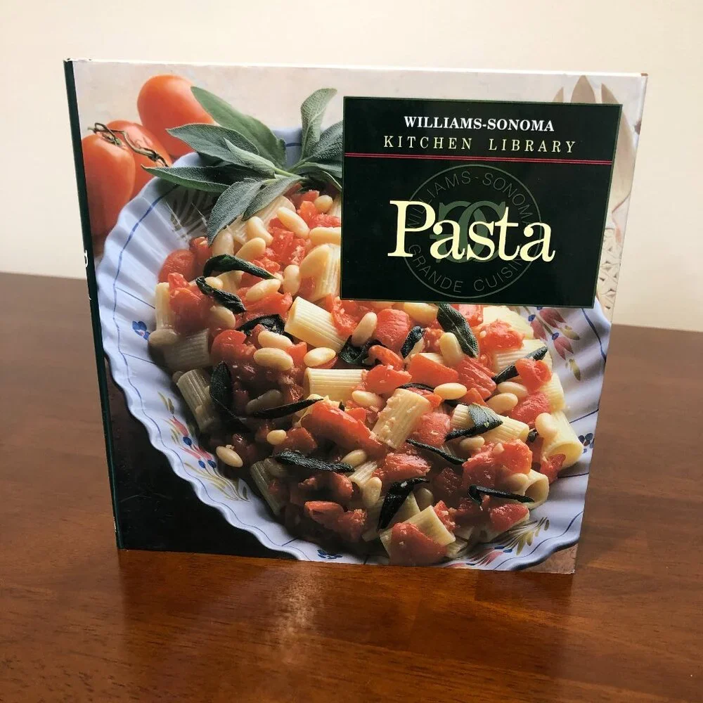 Williams Sonoma Pasta & Pasta Sauces Pre-Owned Vintage Cookbook Bundle o…